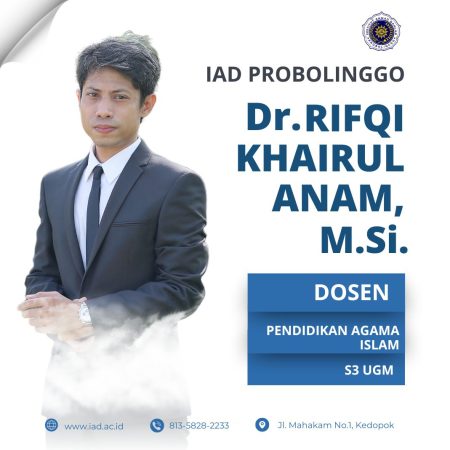 Dr. Rifqi Khairul Anam, S.Sos,M.Si